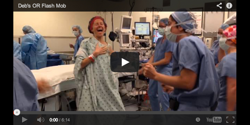 What She Did Moments Before Surgery Was Awesome.