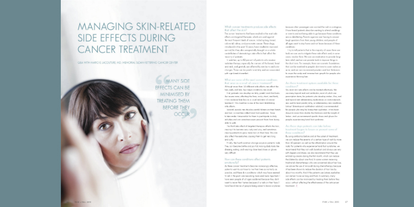 Managing Skin-Related Side Effects During Cancer Treatment