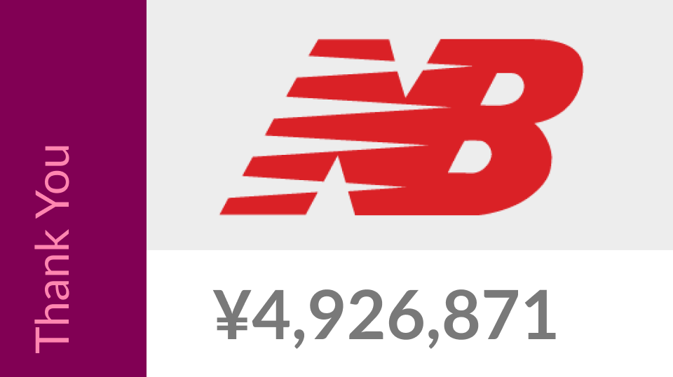 Thank You New Balance Japan!