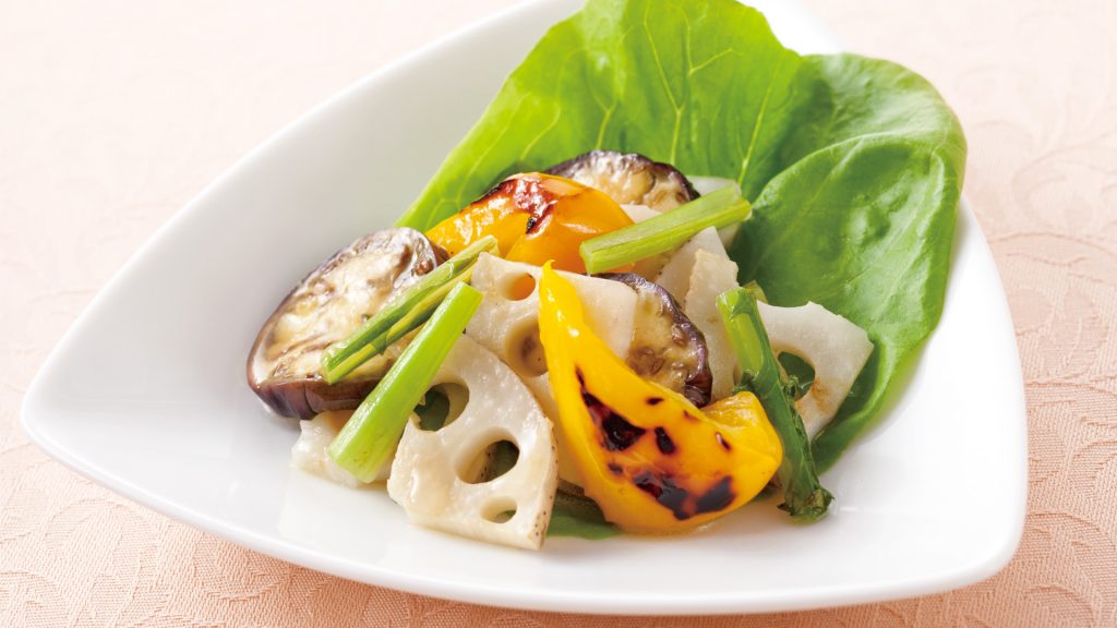 【Easy way to make Italian dish using fresh ingredients】Grilled vegetables marinated in honey